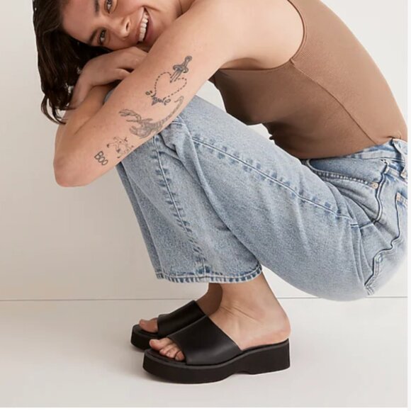 Madewell Shoes - Madewell The Meesha Platform Mule NWOT